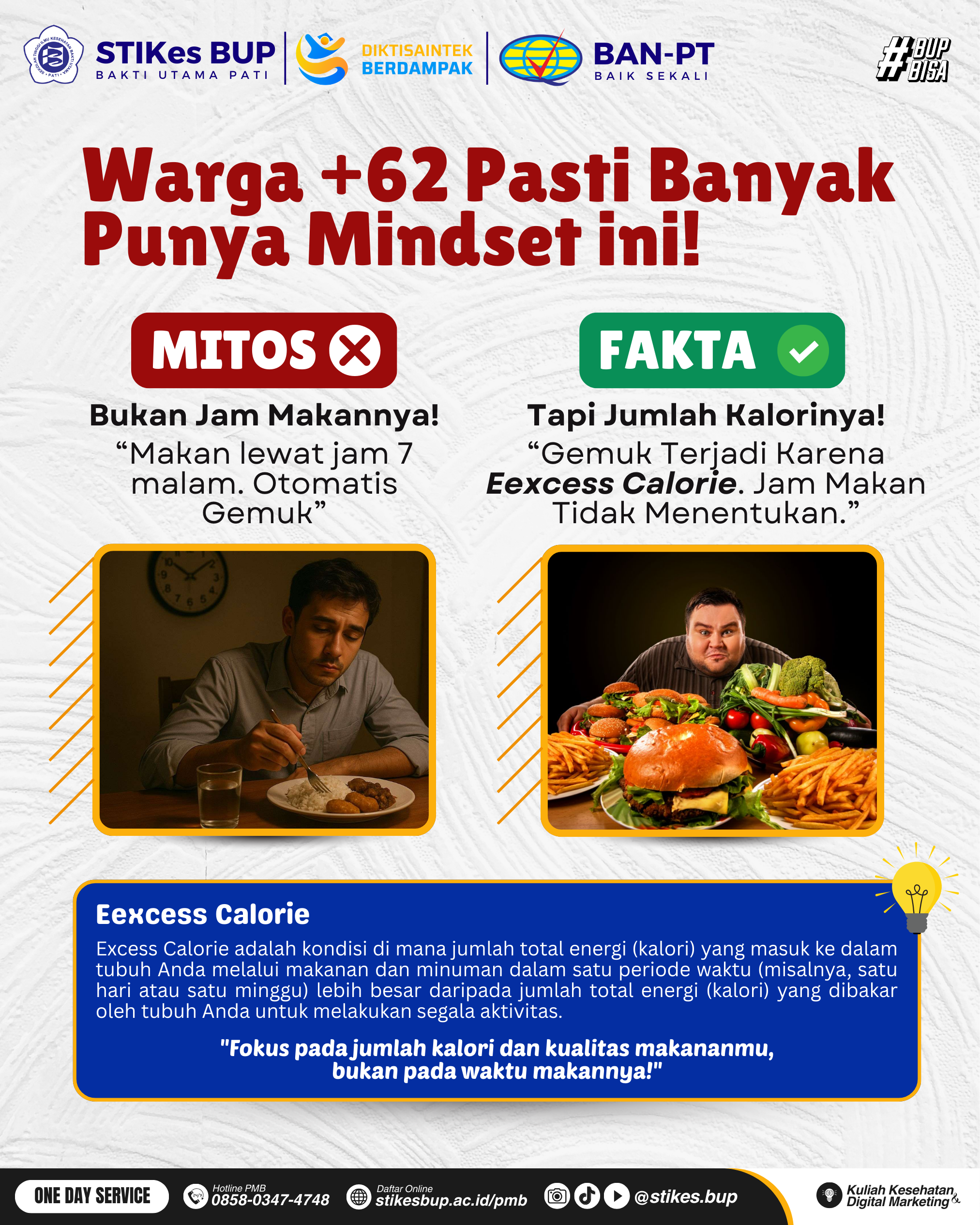 Poster Kesehatan - Warga +62 Pasti Banyak Punya Mindset Ini!